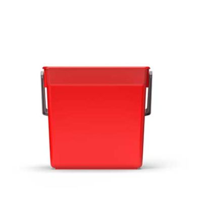 SECCHIO ROSSO LT. 6 C/MANICO