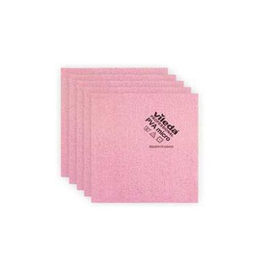 PANNO PVA MICRO 38x35cm ROSSO 5pz