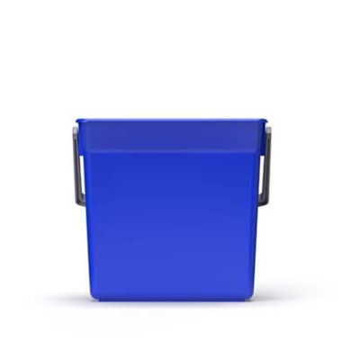 SECCHIO BLU LT. 6 C/MANICO