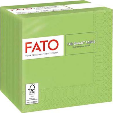 TOVAGLIOLO 24x24 2V VERDE MELA 2400pz