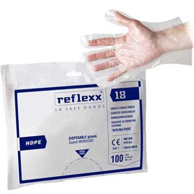 REFLEXX 18 POLIETILENE HDPE 100pz