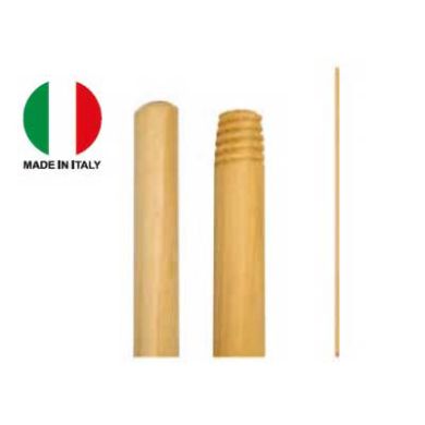 MANICO LEGNO VERNICIATO C/VITE CM. 130