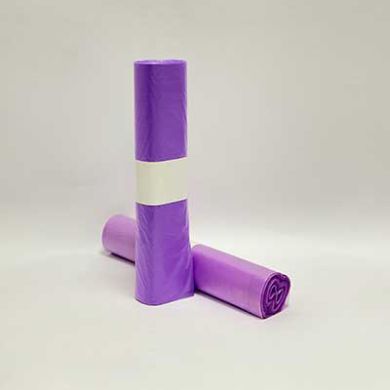 SACCHI IMMONDIZIA 72X110 GR.23 VIOLA 300pz