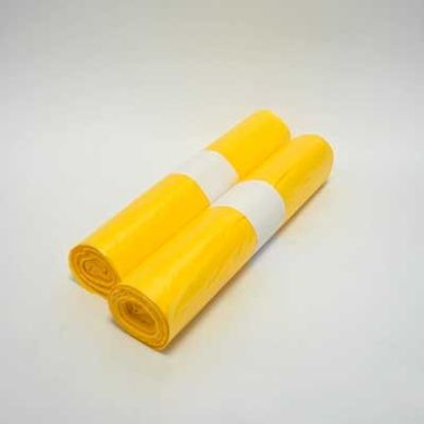 SACCHI IMMONDIZIA 85x110 GR.35 GIALLI 300pz