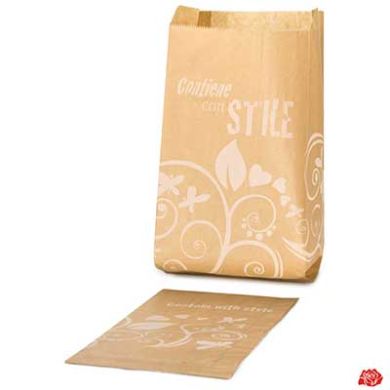 SACCHETTI OLEANE ANTIGRASSO AVANA CM. 12x28 1000pz