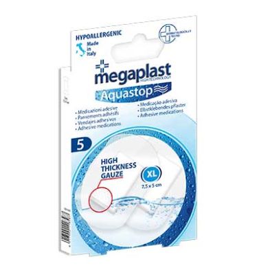 CEROTTI AQUASTROP XL 7,5x5cm 5 pezzi